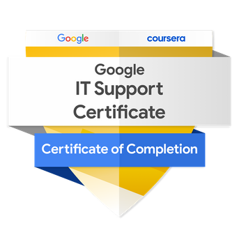 Google and Coursera Badge